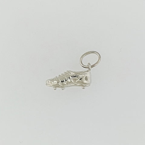 Sterling Silver Football Boot Pendant / Charm