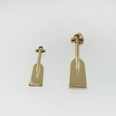 Paddling 9ct Yellow Gold Paddle Pendant (2 Options available)