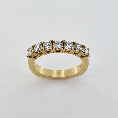Diamond 18ct Yellow Gold Ring