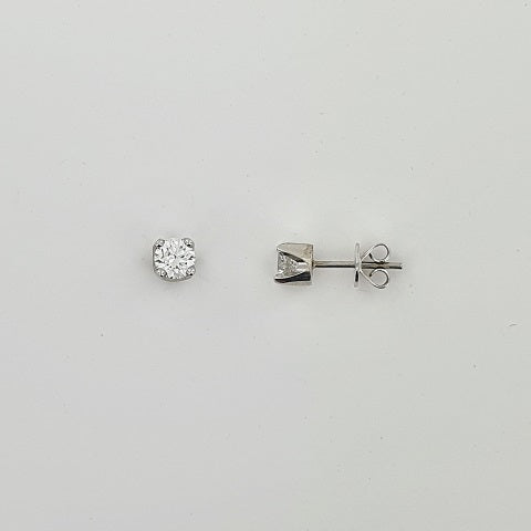 Diamond 18ct White Gold Earrings