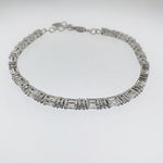 Sterling Silver CZ Tennis Bracelet