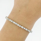 CZ Sterling Silver Tennis Bracelet