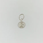 Sterling Silver Football Pendant / Charm