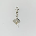 Sterling Silver Graduation Cap Charm