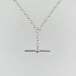 Sterling Silver Fob Necklace