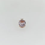 Pink Amethyst 9ct Rose Gold Pendant