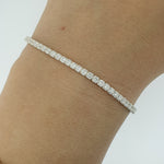 Sterling Silver CZ Tennis Bracelet