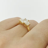 Lab Grown Diamond 18ct Yellow Gold Ring