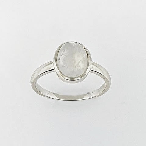 Moonstone Sterling Silver Ring