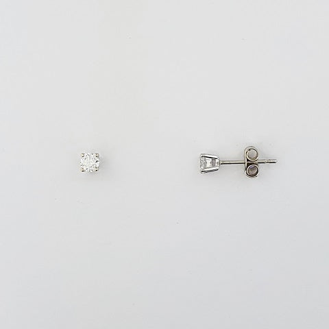 Diamond 18ct White Gold Earrings