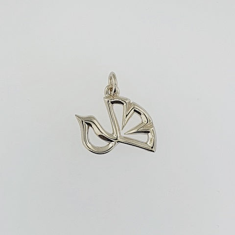 Sterling Silver Fantail Pendant