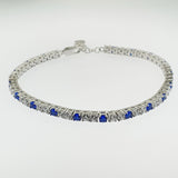 Sterling Silver CZ Tennis Bracelet