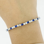 Sterling Silver CZ Tennis Bracelet