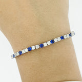 Sterling Silver CZ Tennis Bracelet