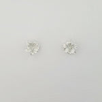 Sterling Silver Flower Earrings