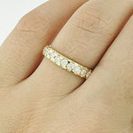 Diamond 9ct Yellow Gold Ring