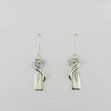 Paddling Sterling Silver Earrings