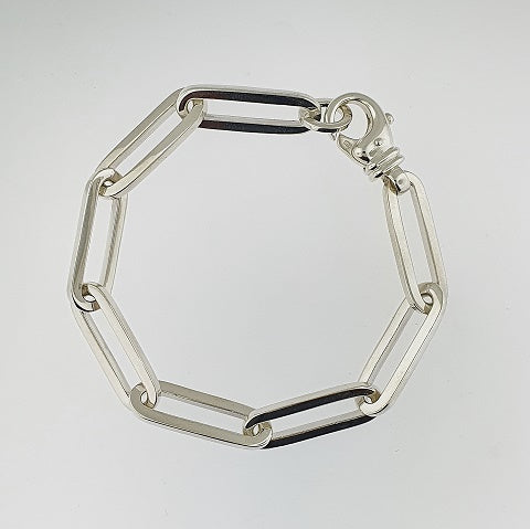 Sterling Silver Paperlink Bracelet