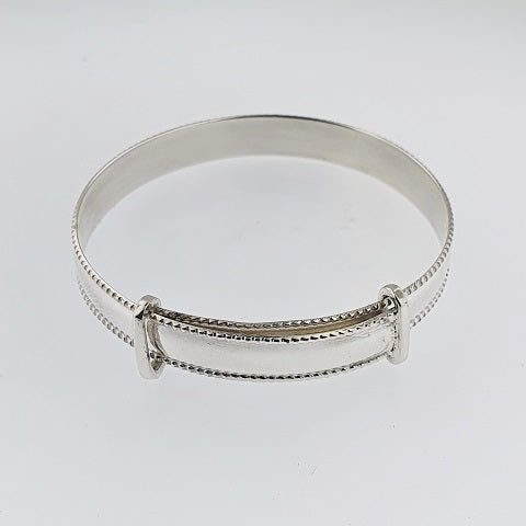 Sterling Silver Baby Bangle