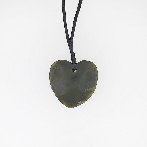 Greenstone Heart Pendant