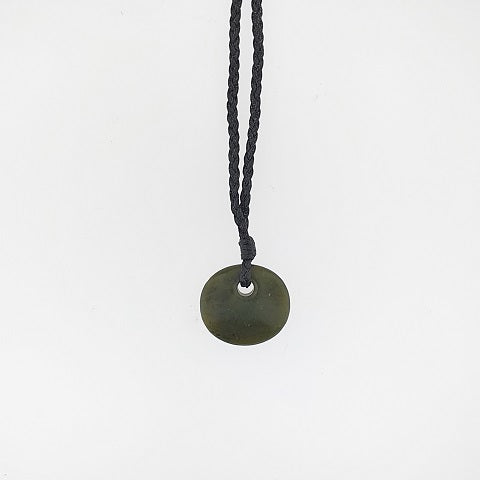 Greenstone Circle Pendant