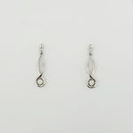 Diamond 9ct White Gold Earrings