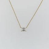 Lab Grown Diamond 18ct Yellow Gold Pendant