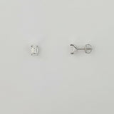 Lab Grown Diamond 18ct White Gold Earrings