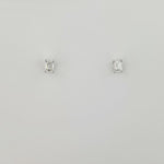 Lab Grown Diamond 18ct White Gold Earrings