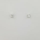 Lab Grown Diamond 18ct White Gold Earrings