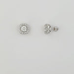 Lab Grown Diamond 18ct White Gold Earrings