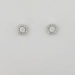 Lab Grown Diamond 18ct White Gold Earrings