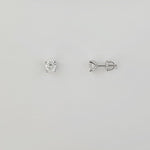 Lab Grown Diamond 18ct White Gold Earrings