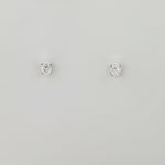 Lab Grown Diamond 18ct White Gold Earrings