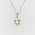 Sterling Silver Star of David Pendant