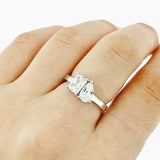 CZ Sterling Silver Ring