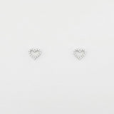 CZ Sterling Silver Stud Earrings