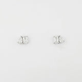 CZ Sterling Silver Stud Earrings