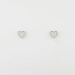 CZ Sterling Silver Stud Earrings