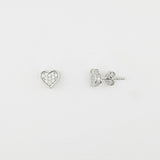 CZ Sterling Silver Stud Earrings