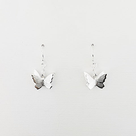 Sterling Silver Butterfly Earrings