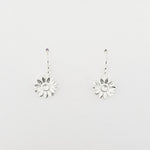 Sterling Silver Daisy Earrings