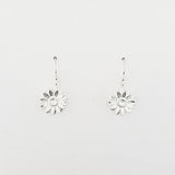 Sterling Silver Daisy Earrings