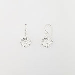 Sterling Silver Daisy Earrings