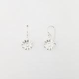 Sterling Silver Daisy Earrings