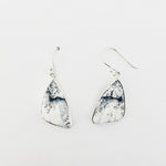 Dendritic Agate Sterling Silver Earrings