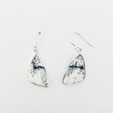 Dendritic Agate Sterling Silver Earrings