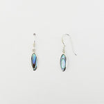 Sterling Silver Paua Earrings