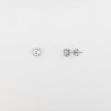 Blue Topaz Sterling Silver Earrings