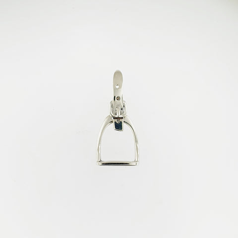 Sterling Silver Stirrup Pendant